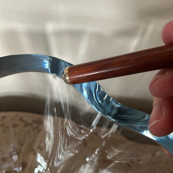 🔥HP🔥VTG Asta Stromberg /Strombergshyttan  Crystal Bowl 60s, Sweden, signed - Picture 14 of 14